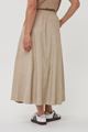 Afbeelding van Rok - Esqualo - F25.11504 - light taupe