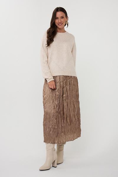 Picture of Sweater - Esqualo - F25.27518 - light sand