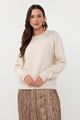 Picture of Sweater - Esqualo - F25.27518 - light sand