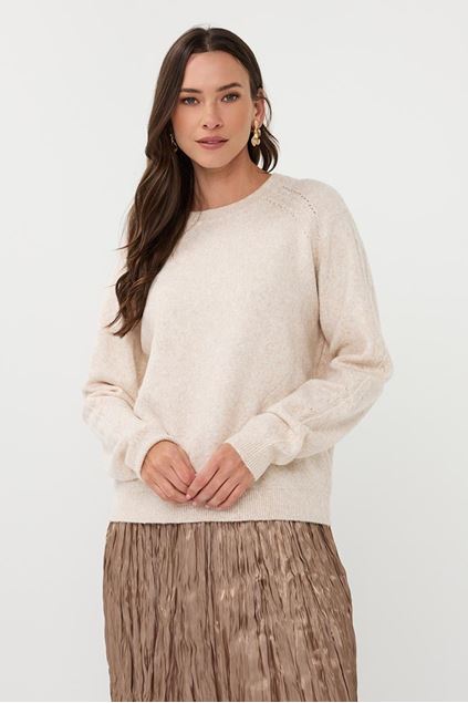 Afbeeldingen van Sweater - Esqualo - F25.27518 - light sand