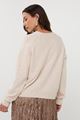 Picture of Sweater - Esqualo - F25.27518 - light sand
