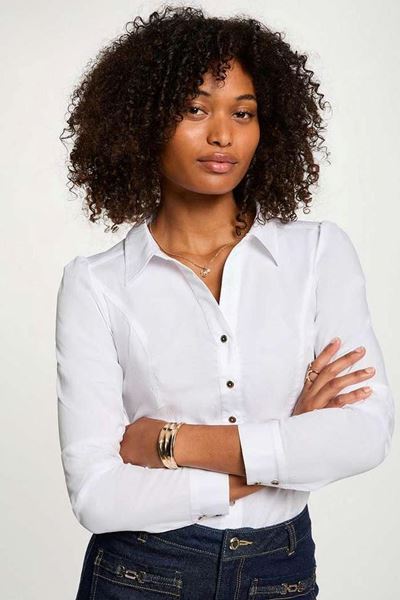 Afbeelding van Blouse - Morgan - Caram - Wit