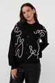 Picture of Cardigan - Esqualo - F25.02506 - black