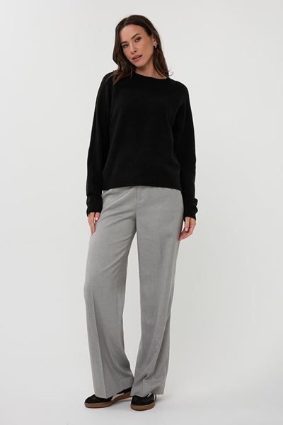 Picture of Broek - Esqualo - F25.10541 - light grey mel