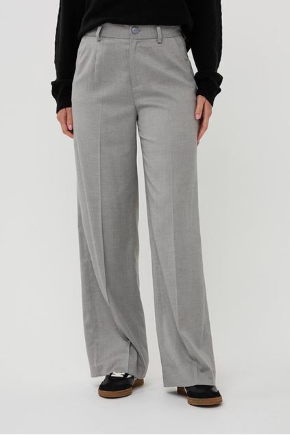 Afbeeldingen van Broek - Esqualo - F25.10541 - light grey mel