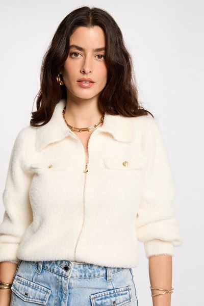 Picture of Gilet -  Morgan -Mdomi-  Ecru