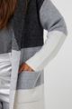 Picture of Cardigan - Esqualo - F25.18507 - grey