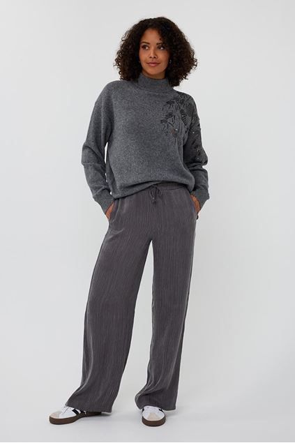 Afbeeldingen van Sweater - Esqualo - F25.27519 - dark grey mel