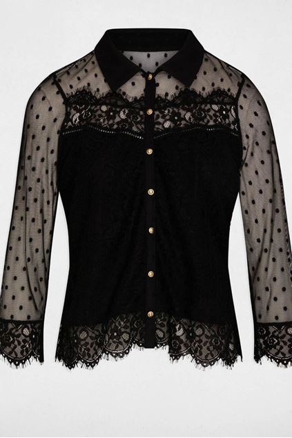 Picture of Blouse - Morgan - Tereza- Zwart