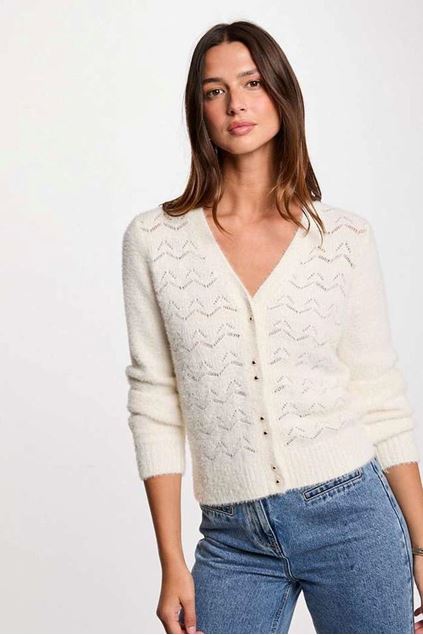 Picture of Gilet -  Morgan - Mlily - Ecru