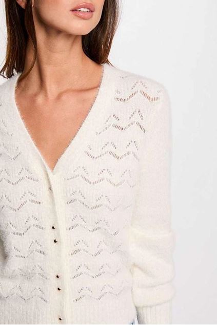 Picture of Gilet -  Morgan - Mlily - Ecru