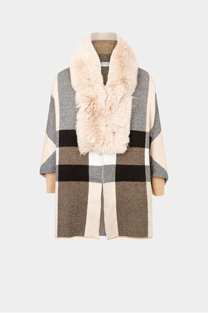 Afbeeldingen van Poncho- Morgan - Toune  - Beige