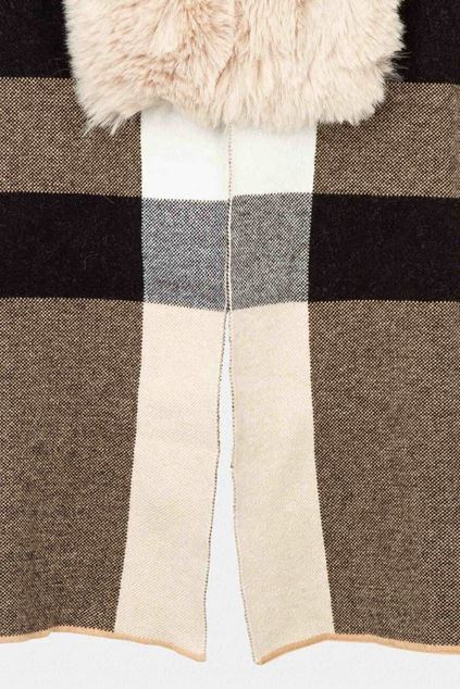 Afbeeldingen van Poncho- Morgan - Toune  - Beige