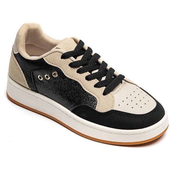 Afbeelding van Sneakers - Selected by My Wish - 8995 - zwart/beige