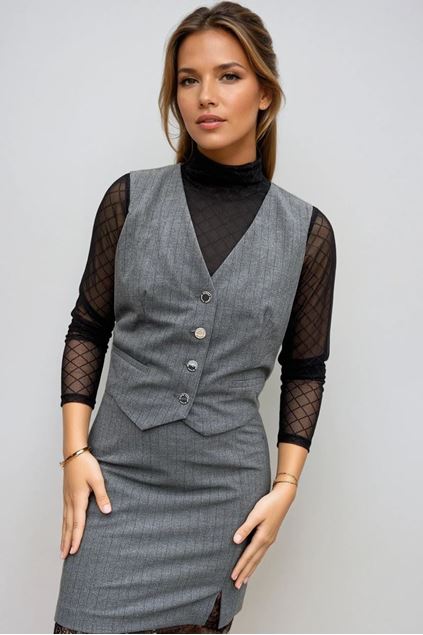 Picture of Gilet -  Morgan -Cboky - Grijs