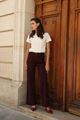 Picture of Broek - Selected by My Wish - JD434-BDX - bordeaux