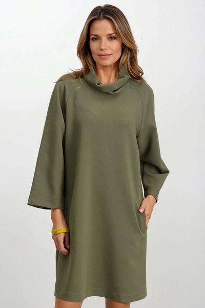 Picture of Jurk - Signe Nature - 890235 - kaki