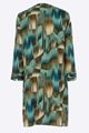 Picture of Jurk - Signe Nature - 890226 - aqua/ecru/kaki