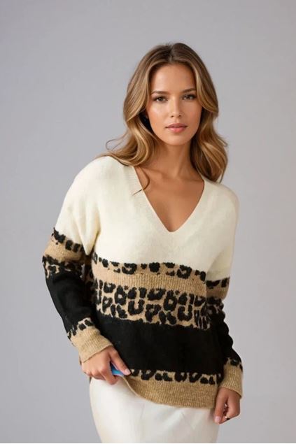 Afbeeldingen van Trui - JS Millenium - JP766 -  Beige