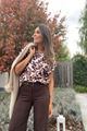Picture of T-shirt - Amélie & Amélie - New Armenia - choco