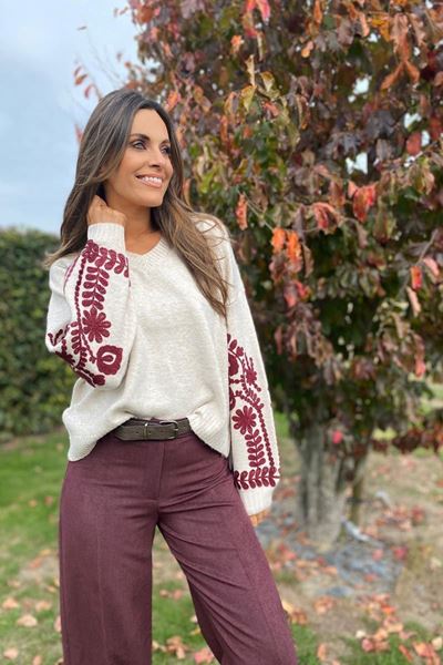 Afbeelding van Trui - JS Millenium -JP7996 - Beige