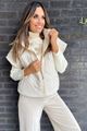 Picture of Bodywarmer  - Terra di Siena - Ecru
