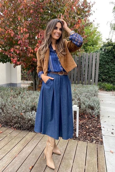 Picture of Rok - Terra di Siena -  Jeans Blauw