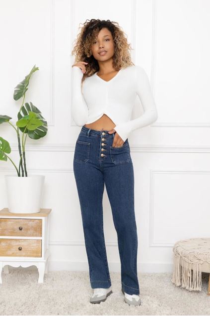 Afbeeldingen van Broek - Selected by My Wish - 6188 - Jeans
