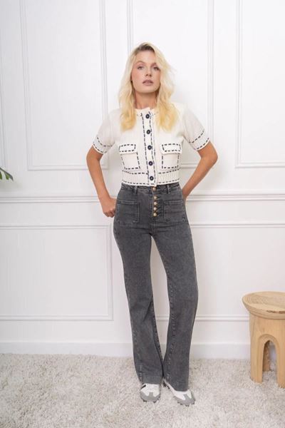 Picture of Broek - Selected by My Wish - 6188 - Grey
