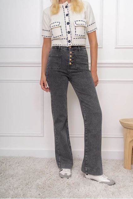Afbeeldingen van Broek - Selected by My Wish - 6188 - Grey