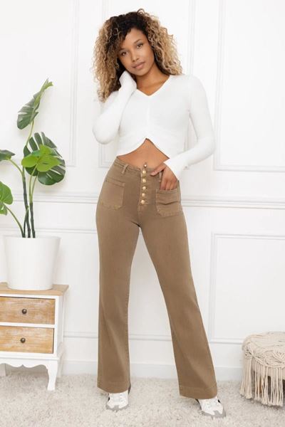 Picture of Broek - Selected by My Wish - 6188 - Taupe