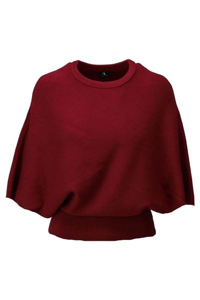 Picture of Pull - K-design - B857 - Burgundy