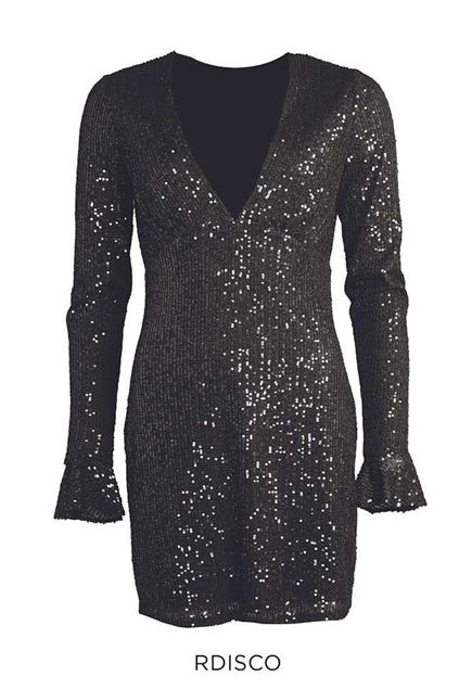 Afbeeldingen van Jurk - Morgan - Rdisco - Zwart