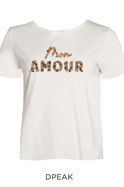 Afbeeldingen van T-shirt - Morgan - Dpeak - Helder wit