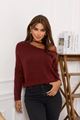 Picture of Pull - Selected by My Wish - Bordeaux -YP1011