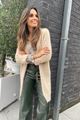 Picture of Gilet - Terra di siena - Lang - Beige