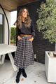 Rok Tweed Zwart