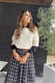 Pull - Terra di siena - Ivory