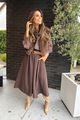 Picture of Rok - Selected by My Wish - Daim met riem - Bruin