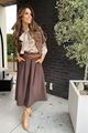 Picture of Rok - Selected by My Wish - Daim met riem - Bruin