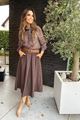 Afbeelding van Blouse - Selected by My Wish - Luipaard klein - bruin