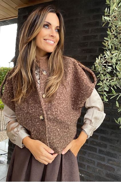 Picture of Bodywarmer  - Terra di siena - Bruin