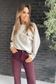 Picture of Pull - CTN - 25WPL029 - cream