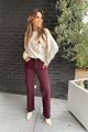 Picture of Broek - Selected by My Wish - JD434-BDX - bordeaux
