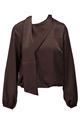 Picture of Blouse - K-design - B776 - chocolate brown