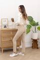 Picture of Broek - Selected by My Wish - Beige rechte jeans