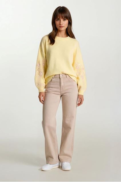 Afbeeldingen van Pull - Selected by My Wish - Js-  Yellow