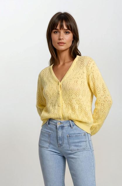 Afbeeldingen van Gilet - Selected by My Wish -909- Geel