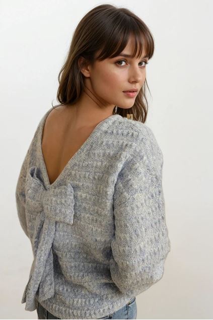 Afbeeldingen van Pull - Selected by My Wish - Js-  Licht blauw