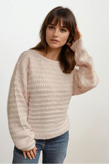 Afbeeldingen van Pull - Selected by My Wish - Js-  Licht roze